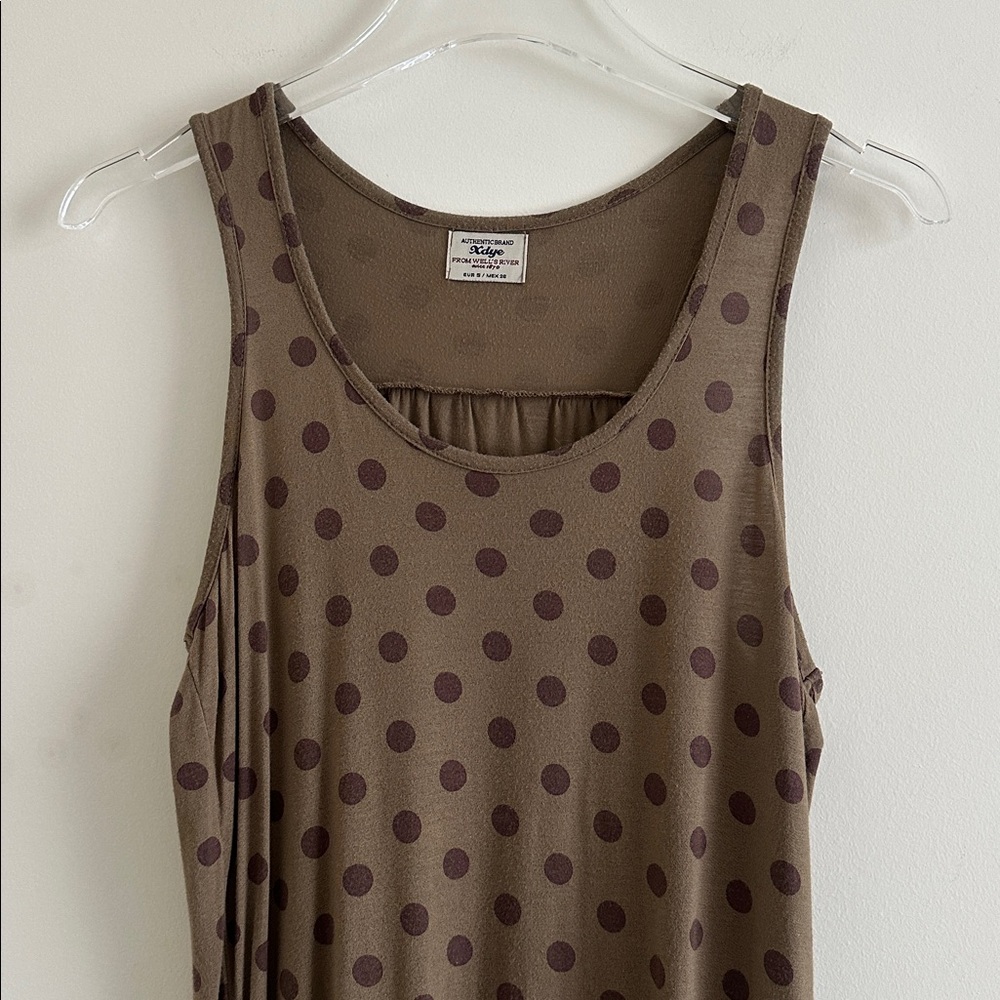 Xdye Women’s Racerback Polka Dot Tank Top